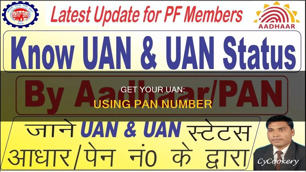 how to get uan from pan number