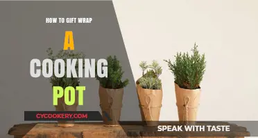 Creative Ways to Gift Wrap a Cooking Pot