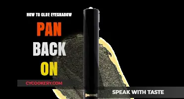 Easy Guide to Reattach Eyeshadow Pan with Super Glue