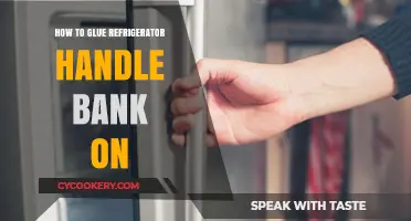 Easy DIY Fix: Gluing Your Refrigerator Handle Back On