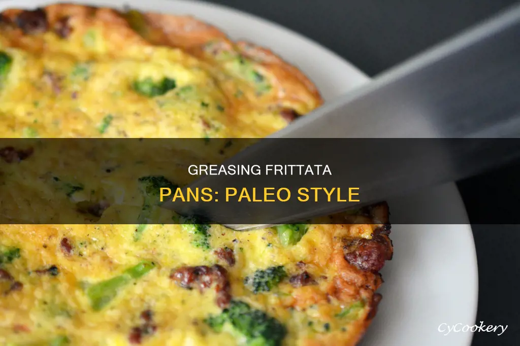 how to grease a frittata pan paleo