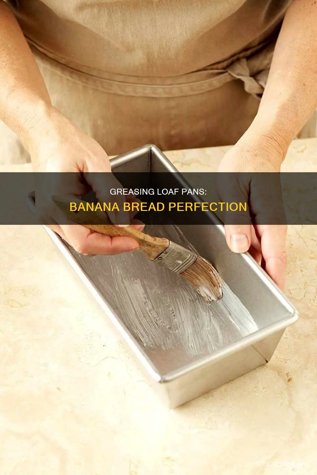 how to grease a loaf pan for banana bread