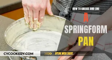 Greasing, Lining a Springform Pan: Easy Steps