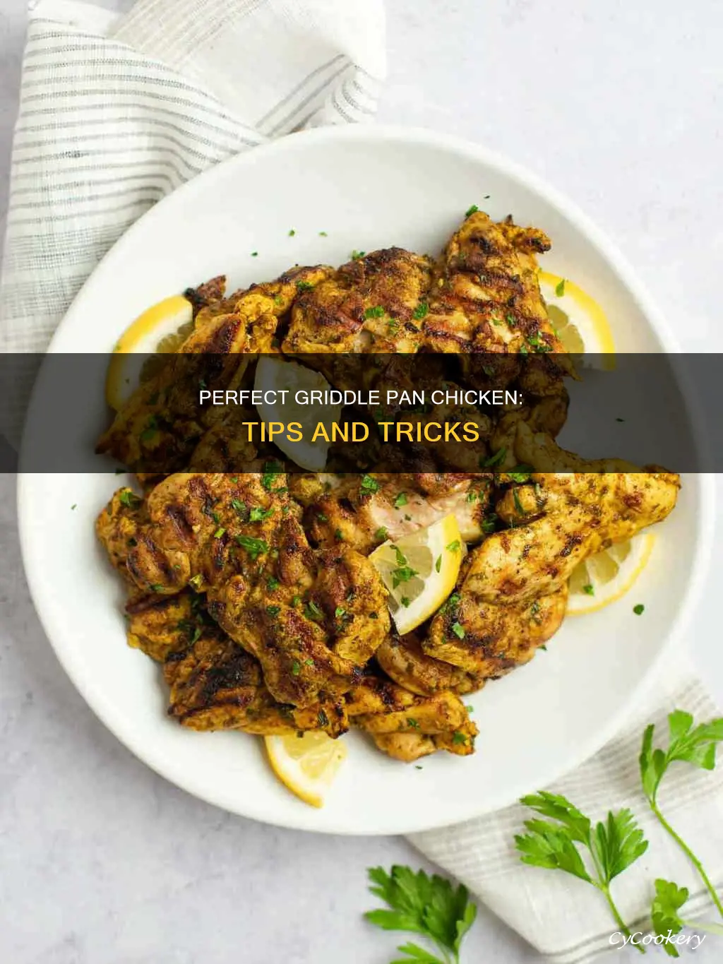 how to griddle pan chicken