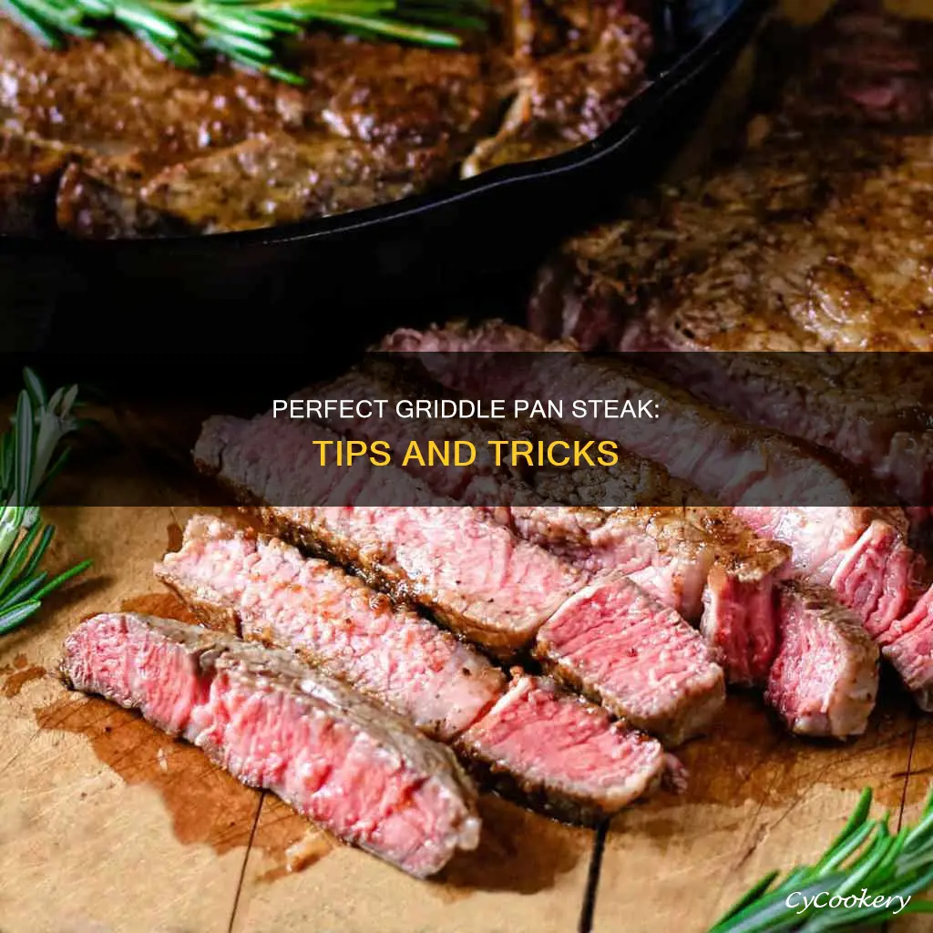 how to griddle pan steak