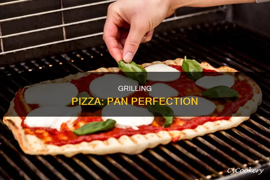 how to grill a pizza on a pan