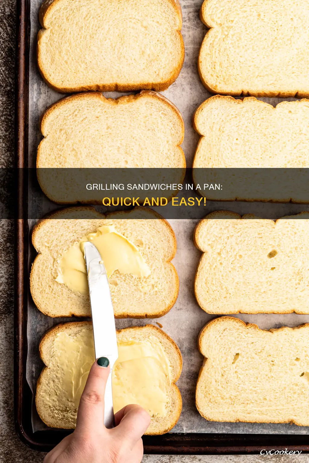 how to grill a sandwich in a pan