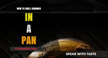 Grilled Banana Delight: Pan-Fry Your Way to Dessert Heaven