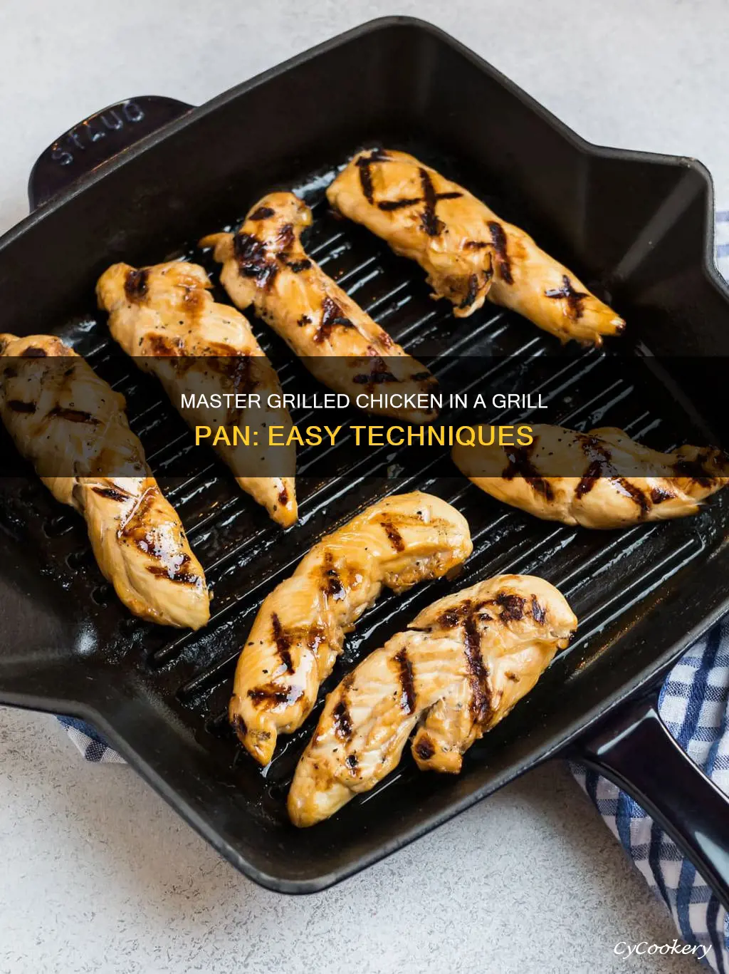 how to grill chicken in a grill pan