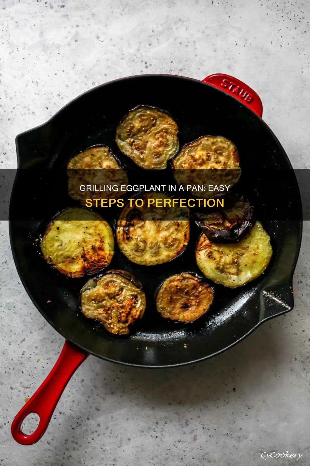 how to grill eggplant in a pan