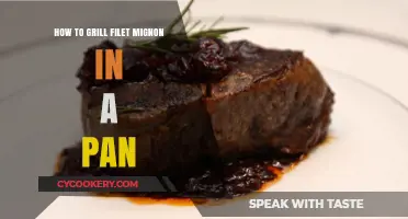 Grilled Filet Mignon: Pan-Seared Perfection