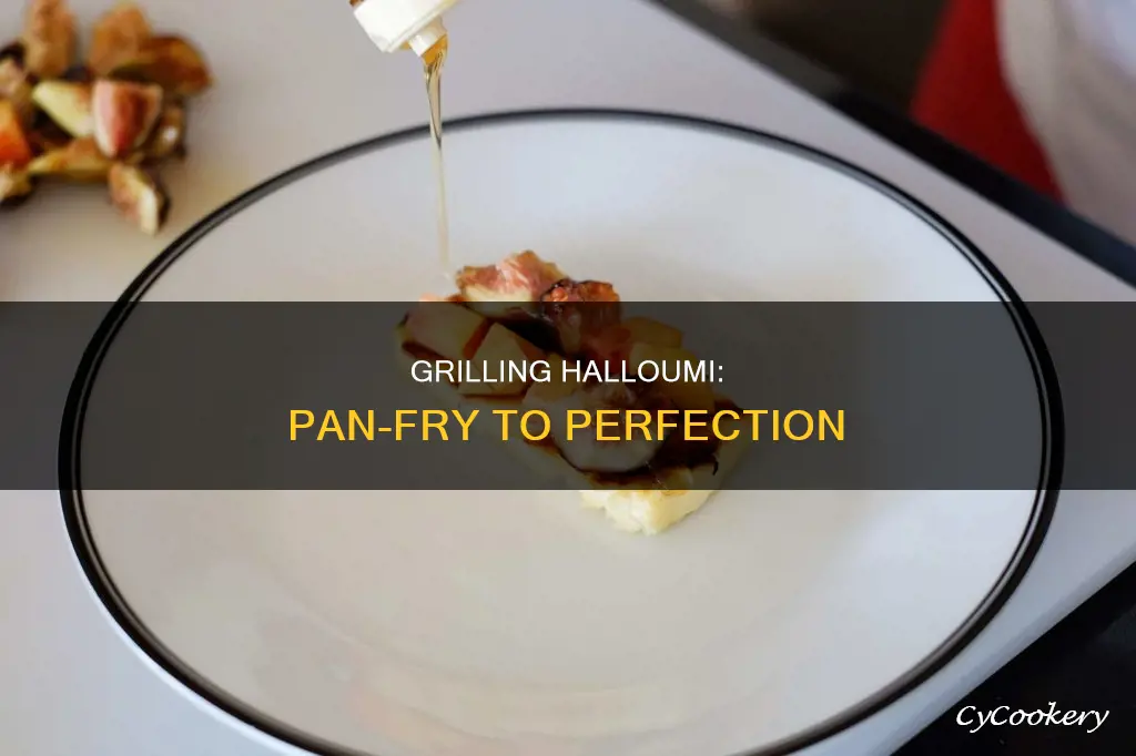 how to grill halloumi cheese in a pan