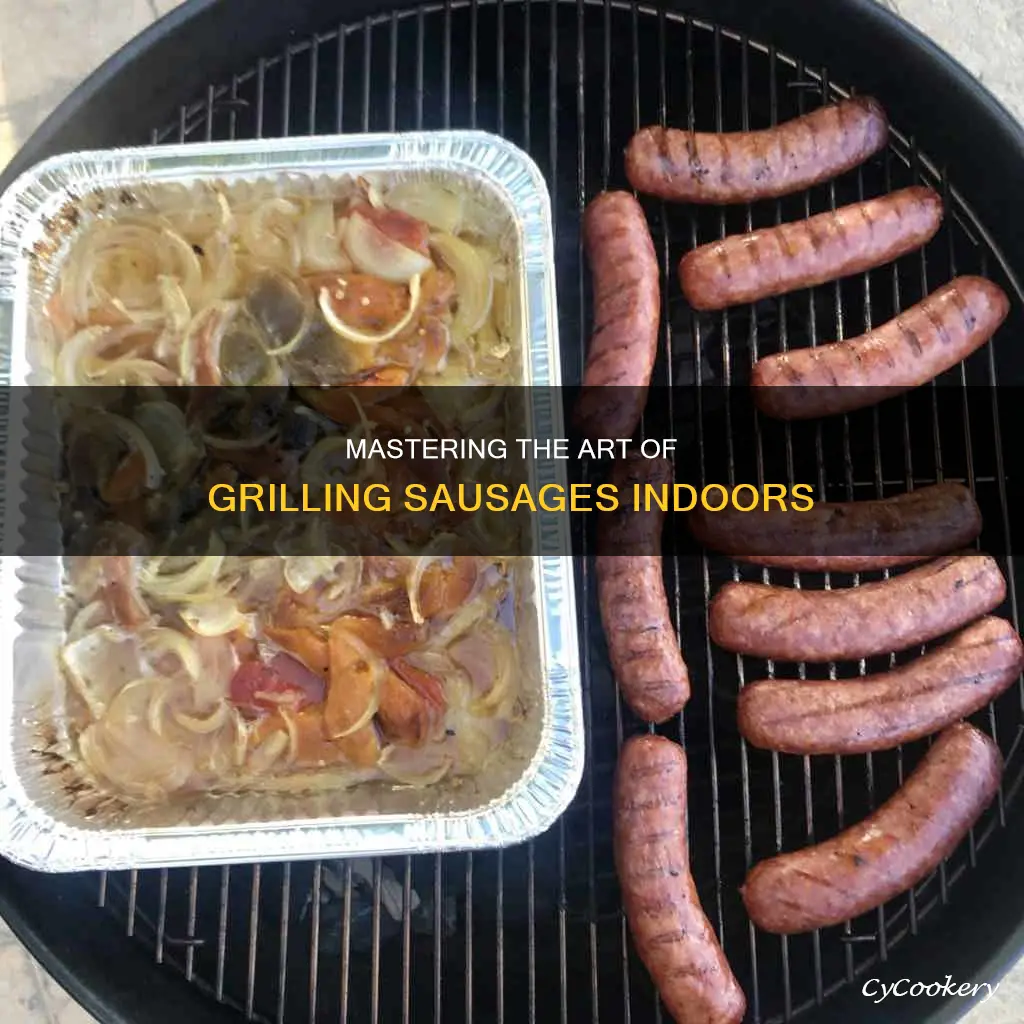 how to grill sausage on grill pan