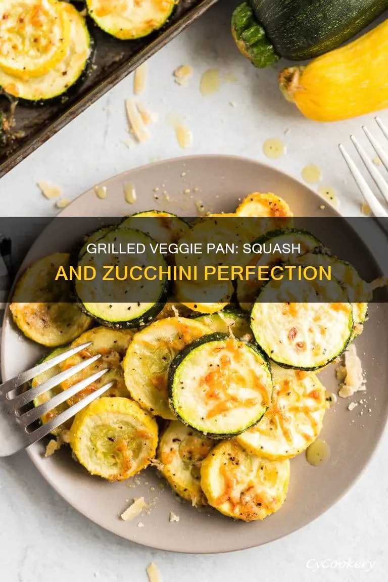 how to grill squash and zucchini on a veggie pan