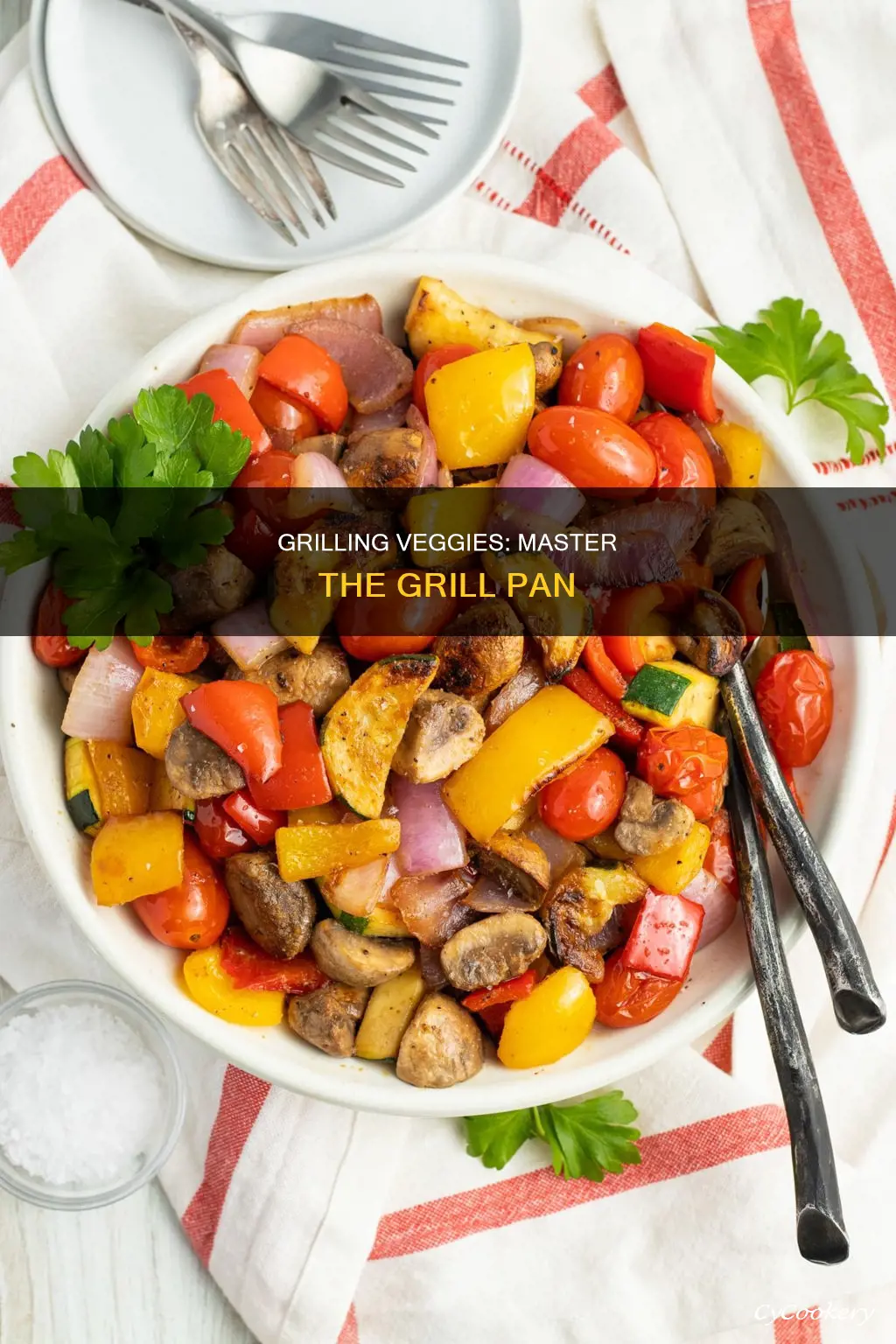 how to grill vegetables in a grill pan