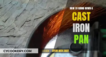 Grinding Down a Cast Iron Pan: Restoring Your Pan's Glory