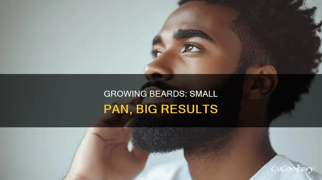 how to grow beard in a small bread pan