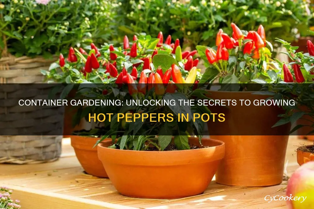 how to grow hot peppers in pots