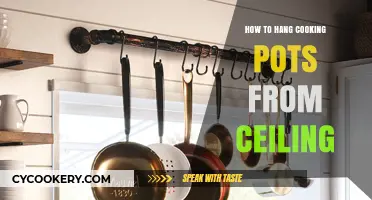 Hanging Cooking Pots: Utilize That Ceiling Space!