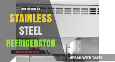 Easy Tips for Hanging Items on Your Stainless Steel Fridge