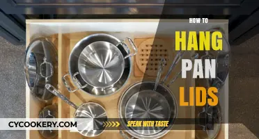 Hanging Pan Lids: Space-Saving Kitchen Organization