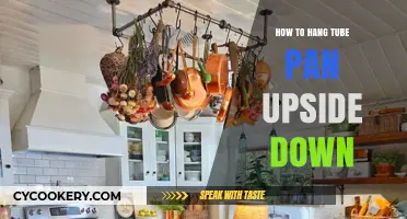 Hanging Tube Pans Upside Down: A Step-by-Step Guide