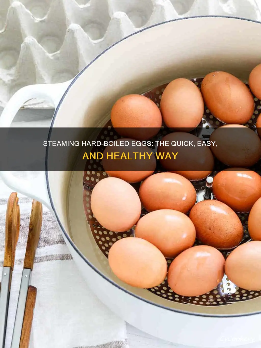 how to hard cook eggs with steam