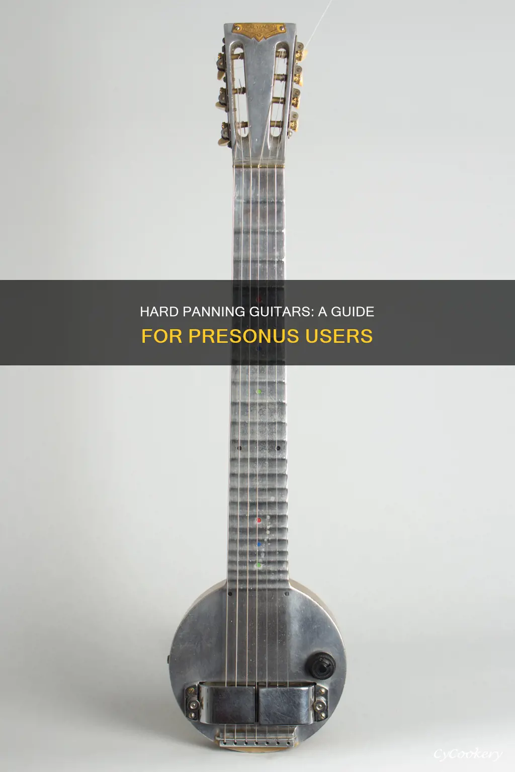 how to hard pan guitars presonus