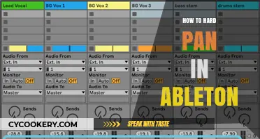 Hard Panning in Ableton: A Step-by-Step Guide