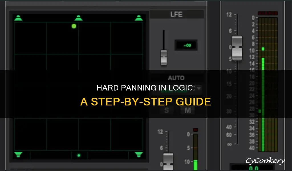how to hard pan in logic
