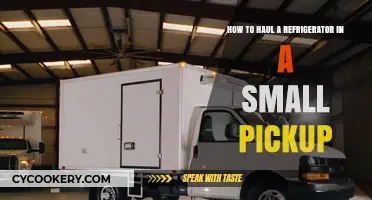 Efficiently Hauling a Refrigerator in a Compact Pickup Truck