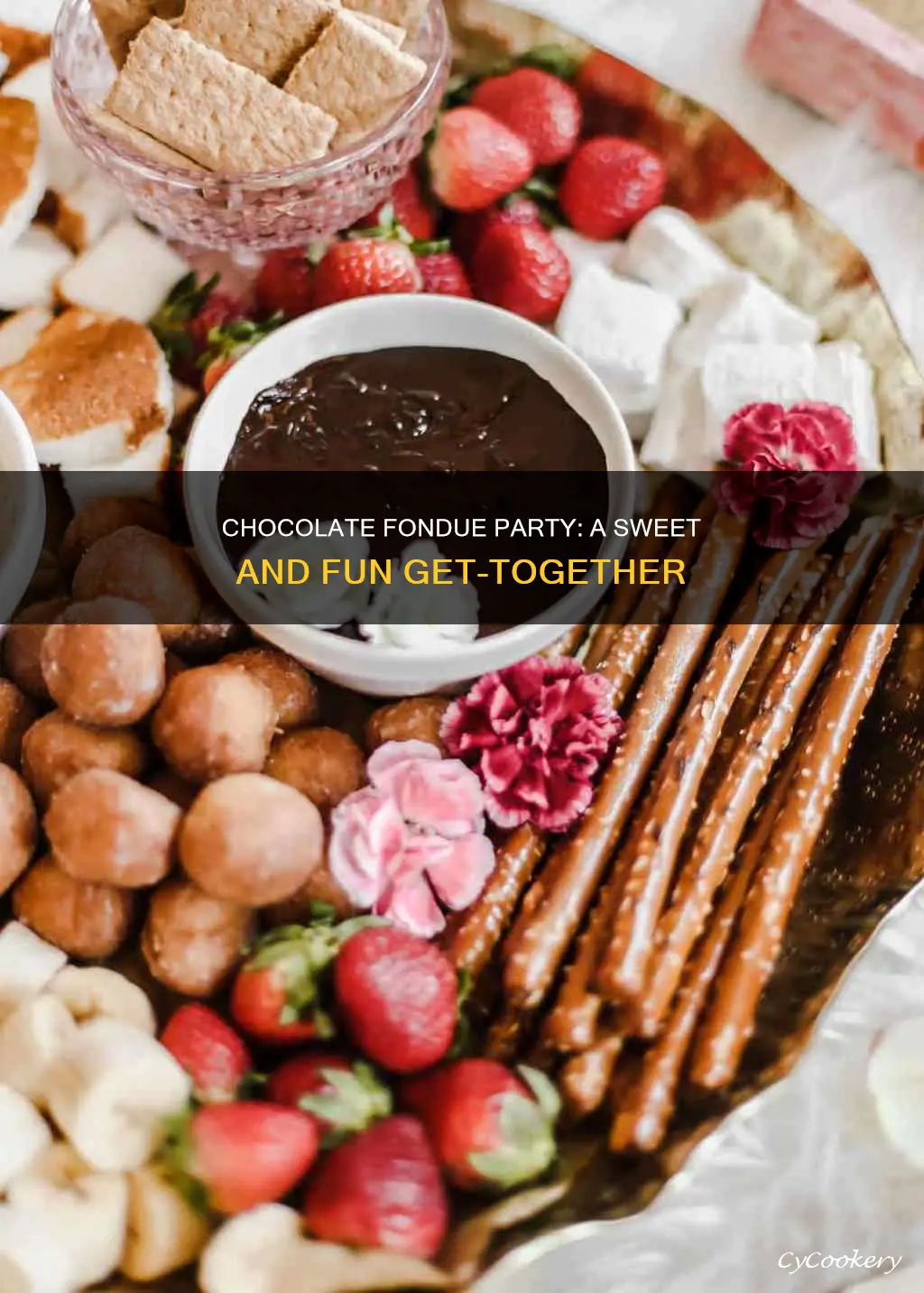 how to have a chocolate fondue party