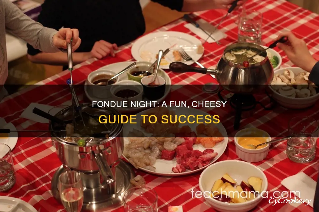 how to have a fondue night