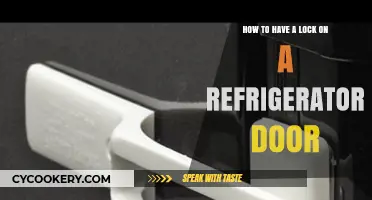Secure Your Snacks: A Guide to Locking Your Refrigerator Door