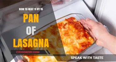 Quickly Heating Lasagna: Tips for Even Warming