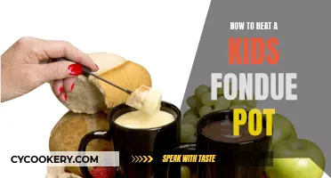 Heating Kids' Fondue Pots: A Safe and Fun Guide