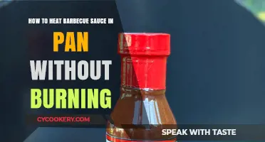 Heating Barbecue Sauce: Avoid Burning, Use a Pan