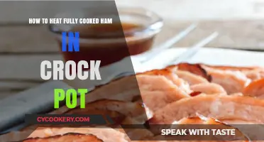 Warm Fully-Cooked Ham in a Crock Pot