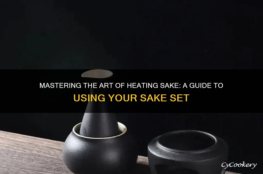 how to heat sake sake set