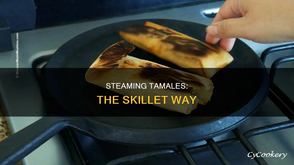 how to heat tamales in a pan
