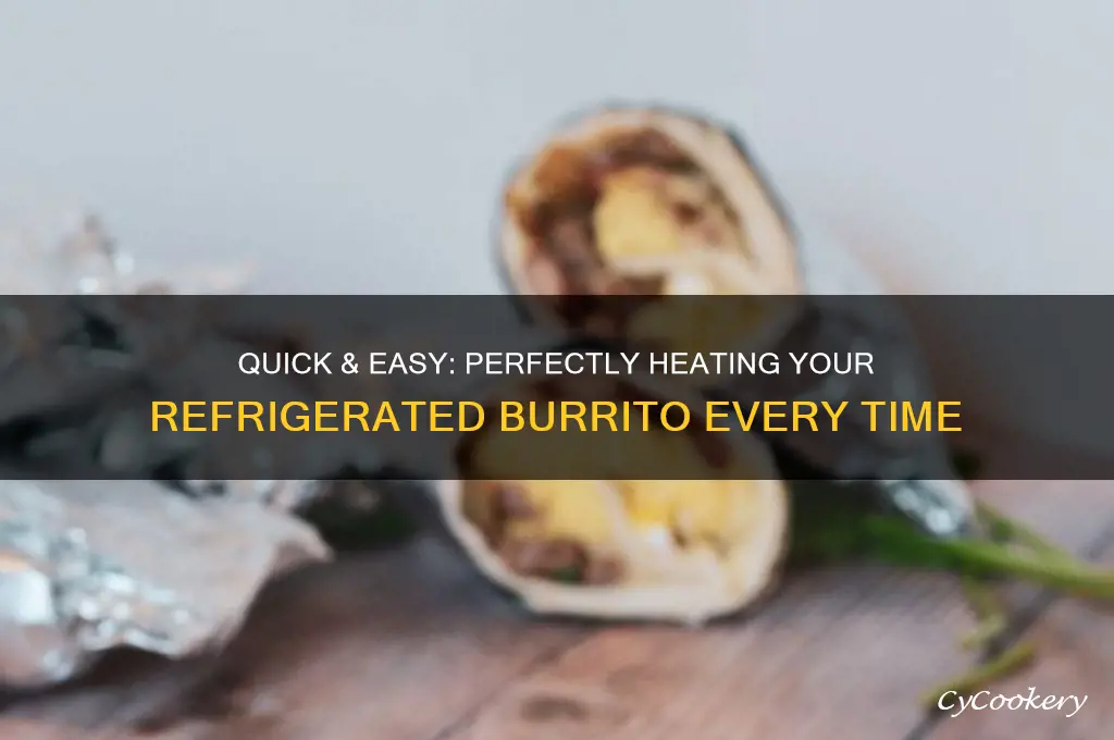 how to heat up a refrigerated burrito