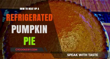 Reviving Refrigerated Pumpkin Pie: A Quick and Easy Guide