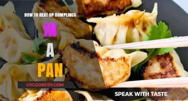 Steamy Dumplings: Pan-Heating Techniques for Delicious Results