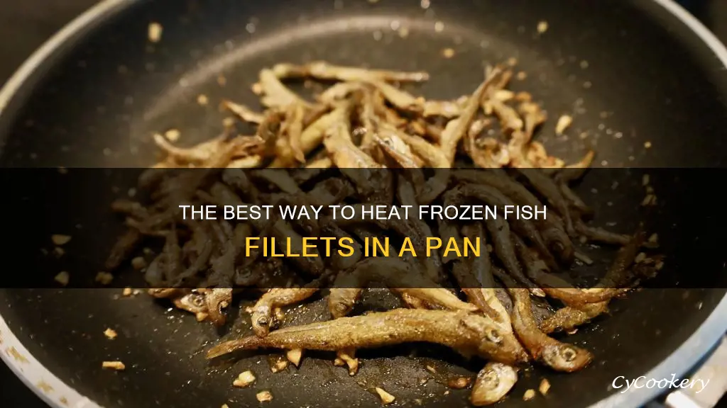 how to heat up frozen fish filets in a pan
