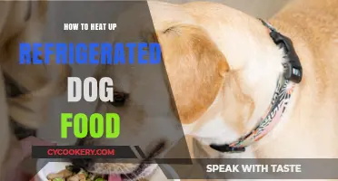 Quick and Safe Ways to Warm Up Refrigerated Dog Food