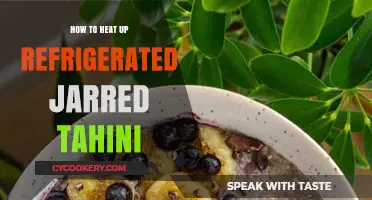 Quickly Warming Refrigerated Jarred Tahini: Simple Steps for Perfect Texture