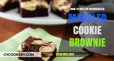 Reviving Decadence: The Perfect Way to Heat Up Marbled Cookie Brownies