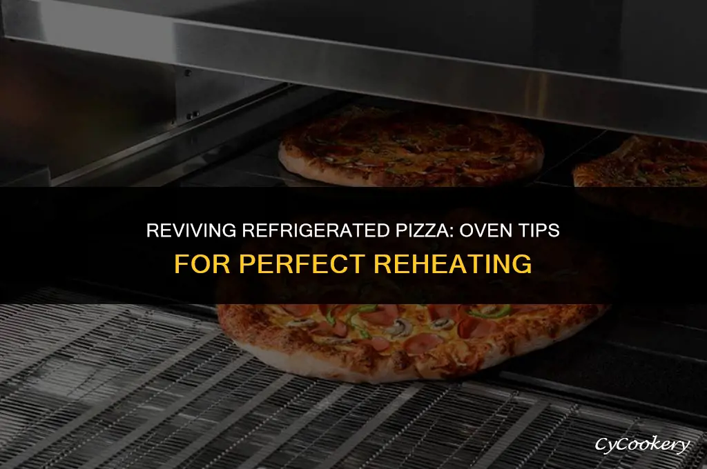 how to heat up refrigerated pizza in the oven