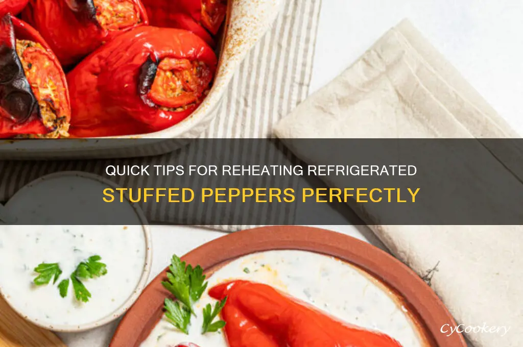 how to heat up refrigerated stuffed peppers