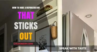 Seamlessly Integrate Your Protruding Fridge into Any Kitchen Design